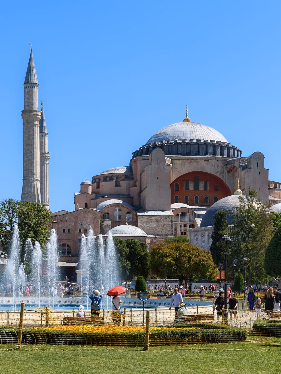 Türkiyədə təcrübə – İstanbulda Ayasofya